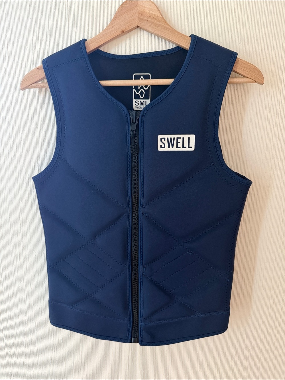 Swell Women’s Neoprene Watersports Wakesurf Comp Vest Navy Blue